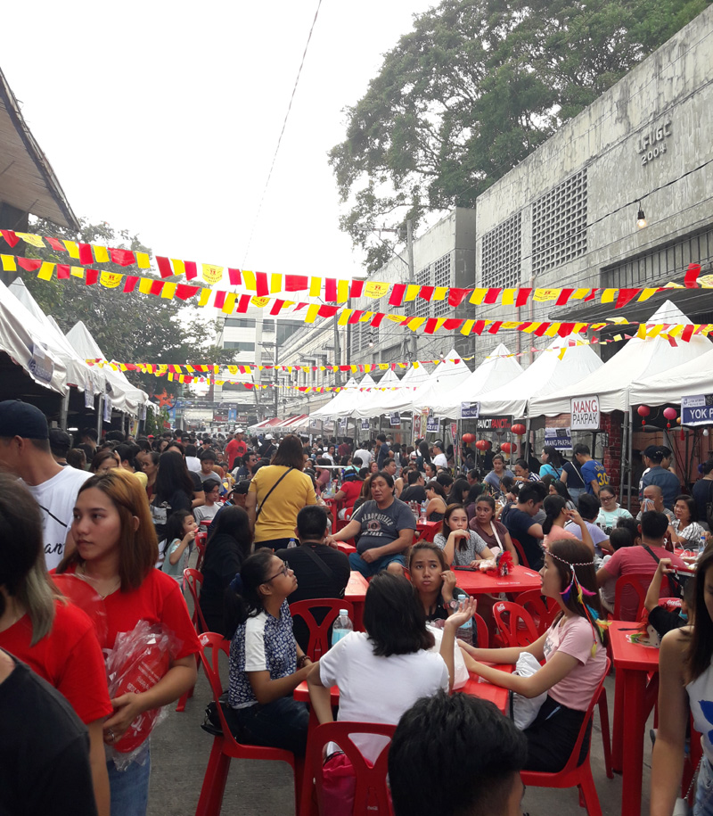 Kaon Ta Iloilo food festival for Dinagyang 2020 at Arsenal Street.