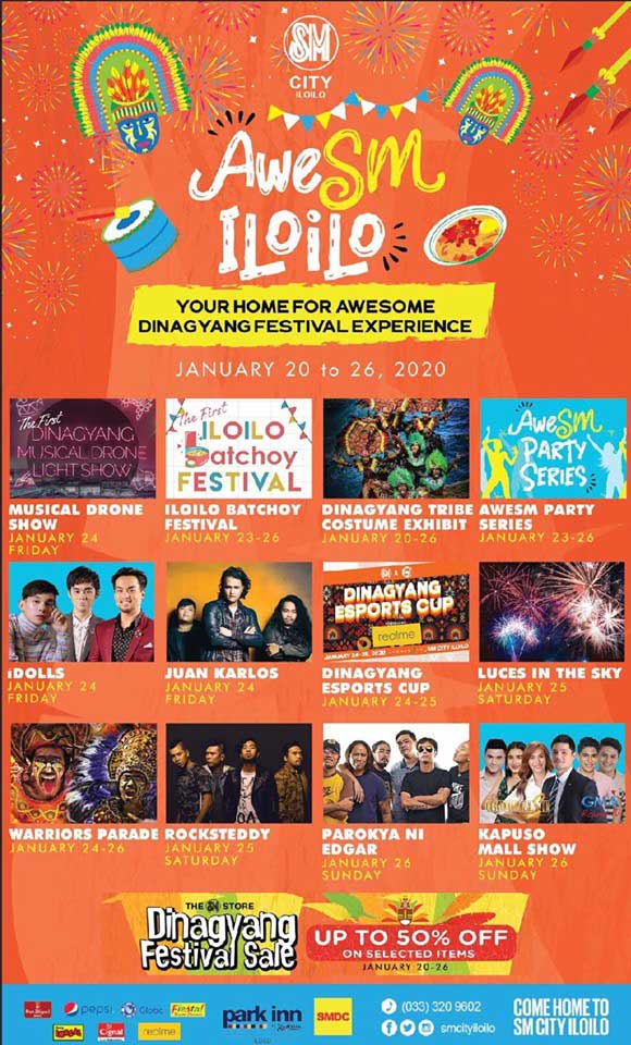 SM City Iloilo events this Dinagyang 2020.