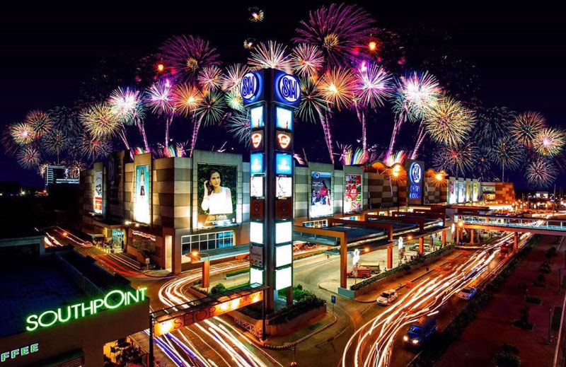 SM City Iloilo Fireworks display