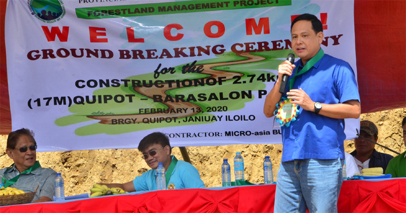 Governor Arthur Defensor Jr. urged the people to support the project.