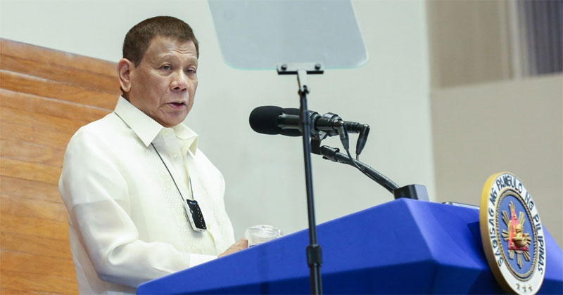 President Rodrigo Duterte delivers his 5th SONA on July 27, 2020