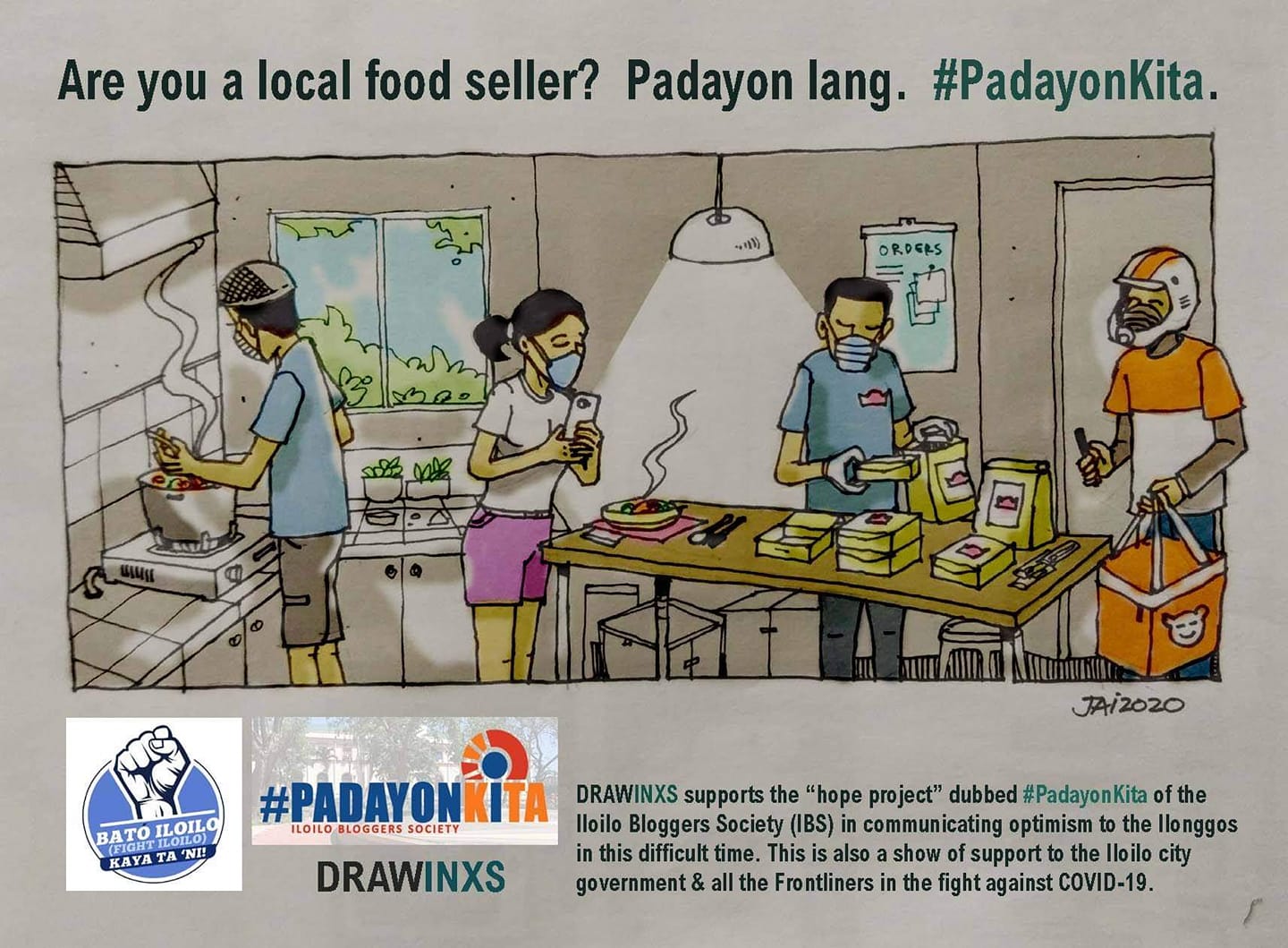 Drawinxs Padayon Kita cartoon