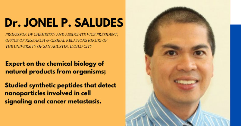 Dr. Jonel Saludes of USA gets 2020 Gregorio Zara Award for Basic Research