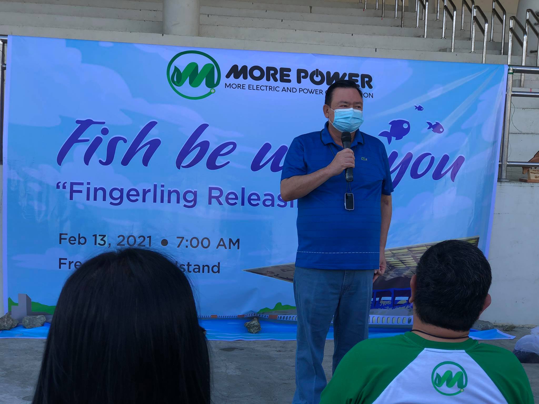 Mayor Jerry P. Treñas delivers his message of gratitude