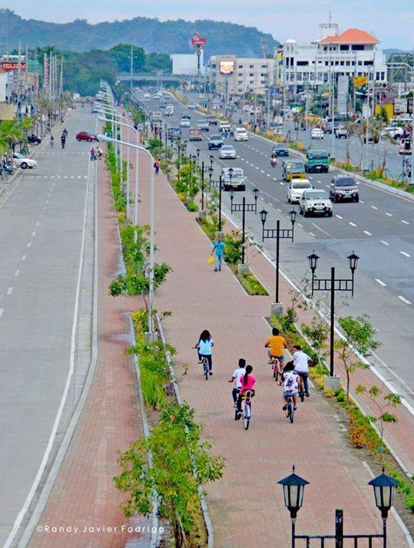 Named as the "Bike Capital of the Philippines," Iloilo has an 11-kilometer bike lane that stretches out from the Diversion Road and to selected city roads.