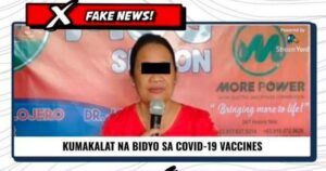 MORE Power on vaccine fake news.