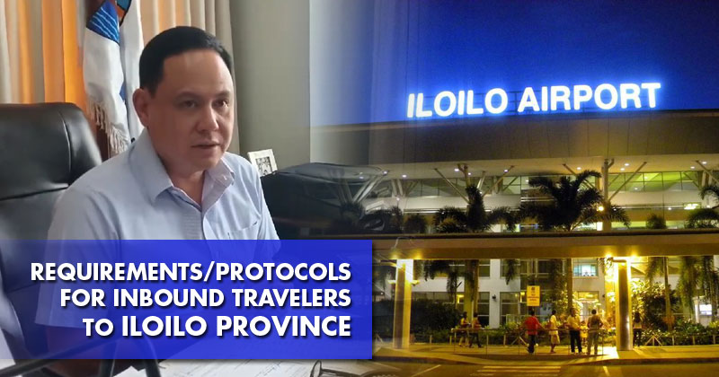 Inbound travel requirements to Iloilo Province.