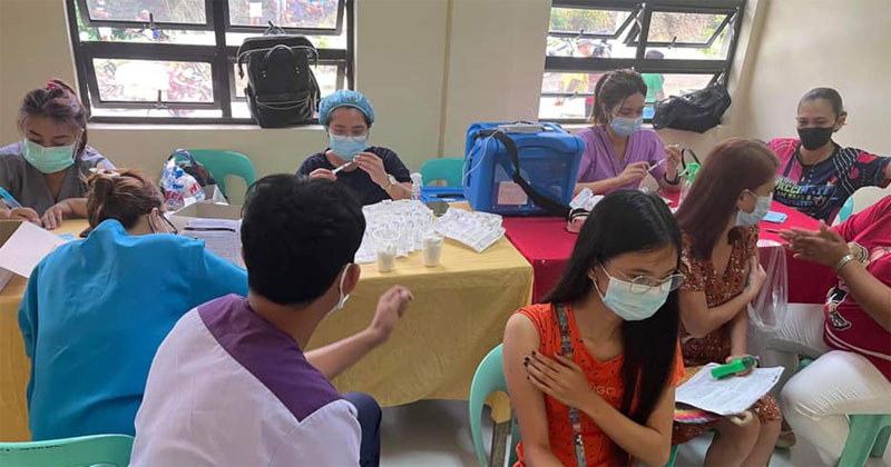 Iloilo Province vaccination team