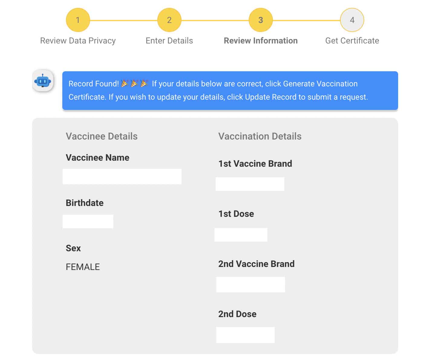 Review Information