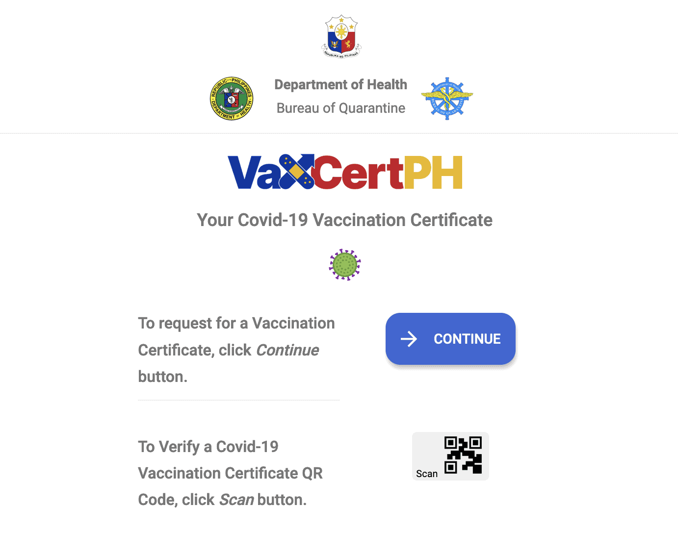 Head over to the official VaxCertPH website.