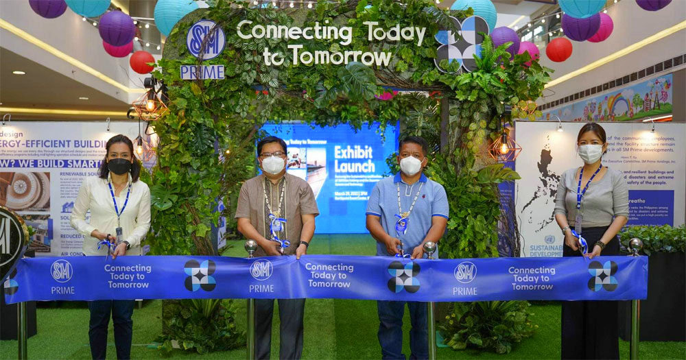 Ribbon cutting of SM Prime and DOST exhibit