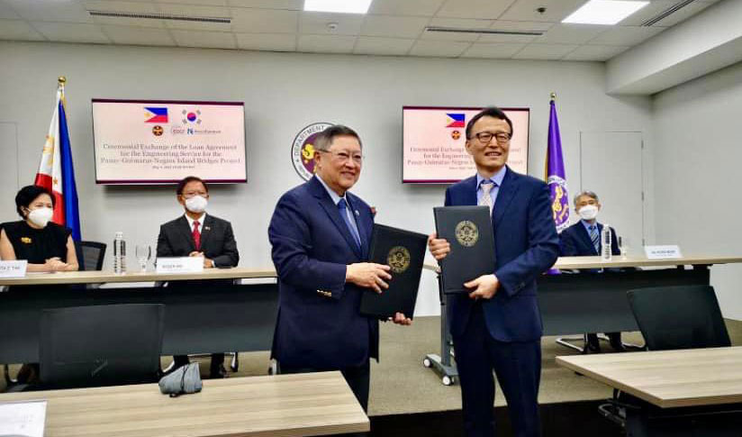 DOF and Korea exchange loan documents.