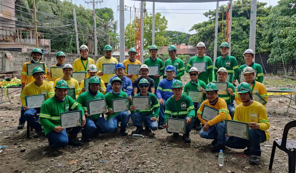 MORE Power engineers and linemen completes retraining program.