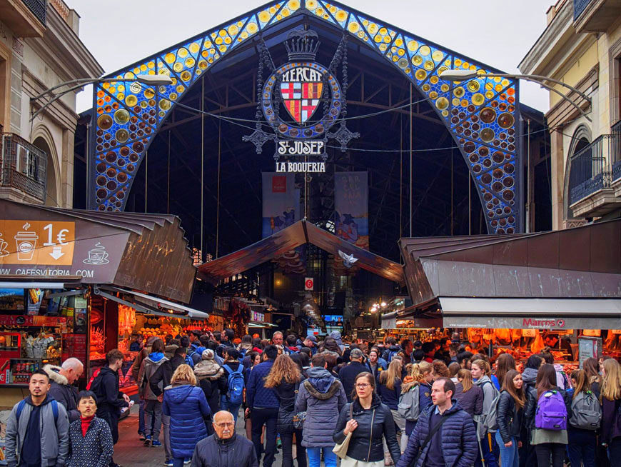 Mercato La Boqueria, Barcelona | Stock photo from Dreamstime.com