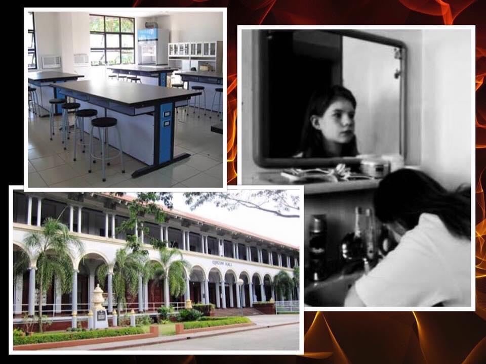 Quezon Hall and Rizal Hall Science Laboratory at West Visayas State University.