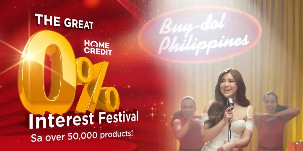 Moira dela Torre as Home Credit's endorser.