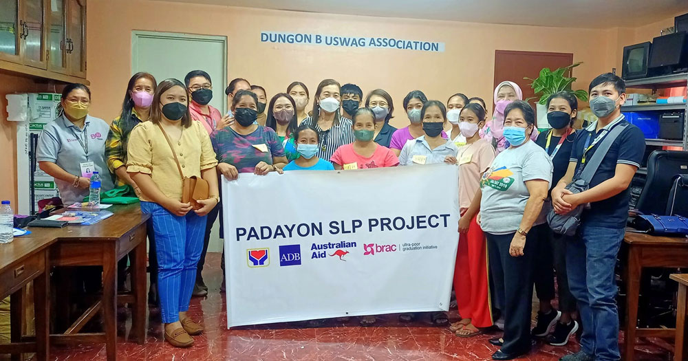 BRAC International livelihood assistance through DSWD Padayon SLP and Iloilo City Government.
