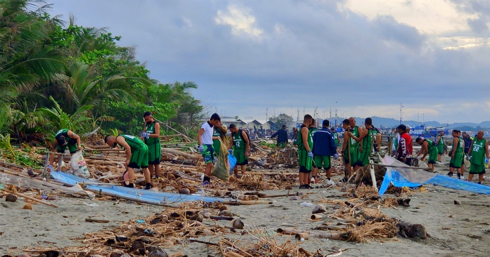 MORE Power in Iloilo City cleanup drive.