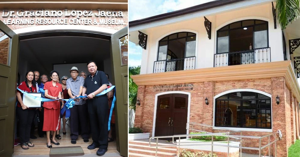 Blessing of Graciano Lopez Jaena Library and Museum