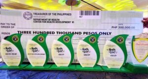 Iloilo City Health Office awards