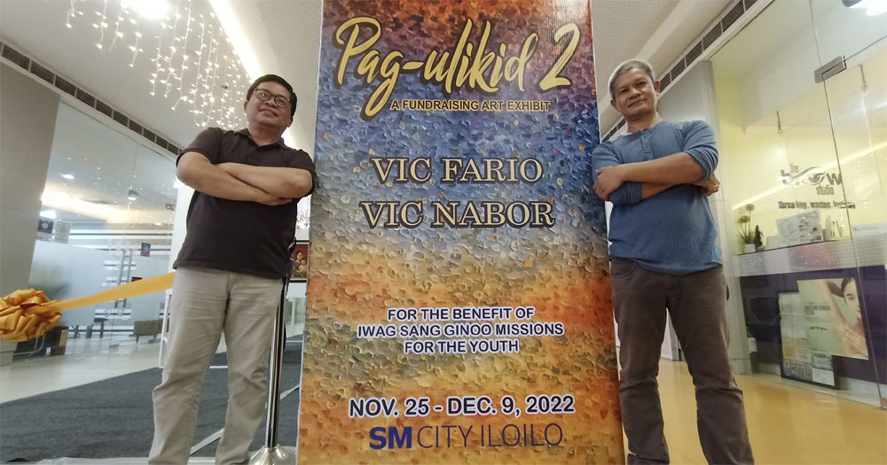 Pag-ulikid 2.0 exhibit at SM City Iloilo by Vic Nabor and Vic Fario.