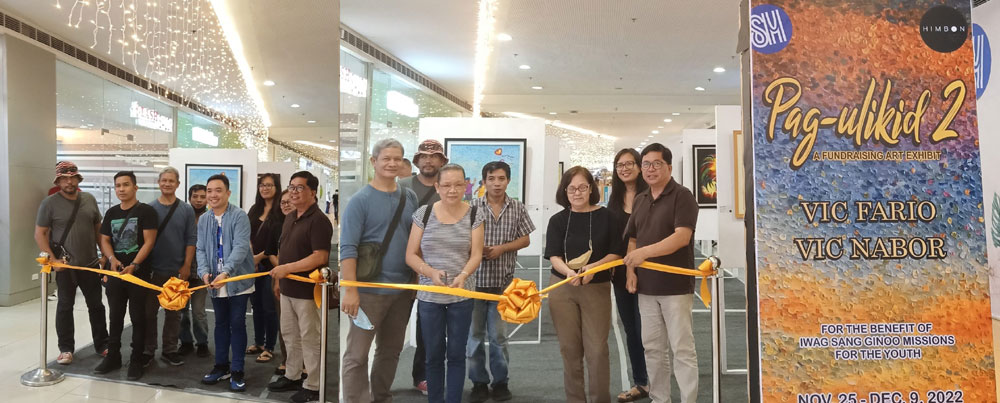 Pag-ulikid 2.0 exhibit at SM City Iloilo by Vic Nabor and Vic Fario.