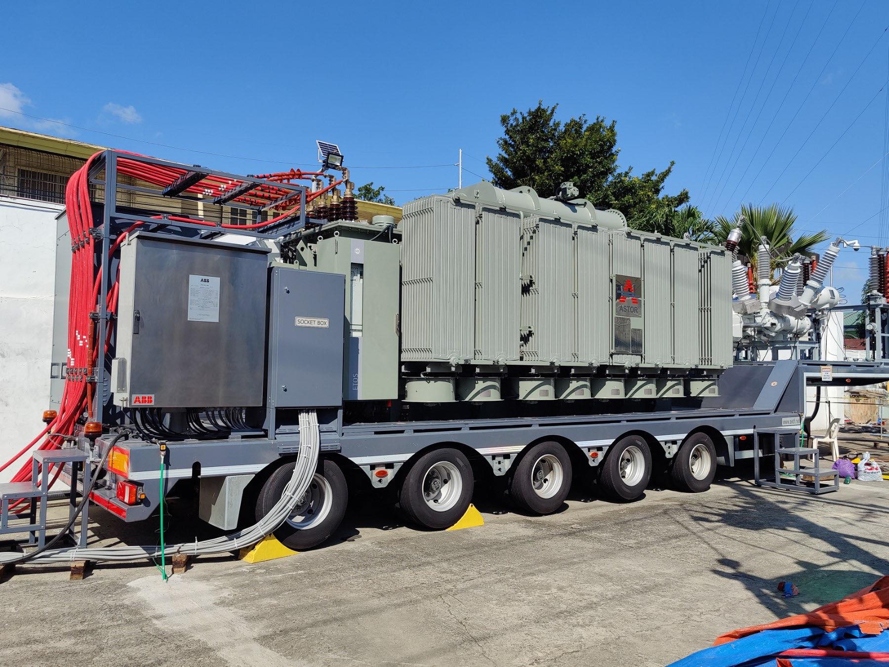 MORE Power energizes new 30/36 MVA Mobile Substation IBS Digital Network