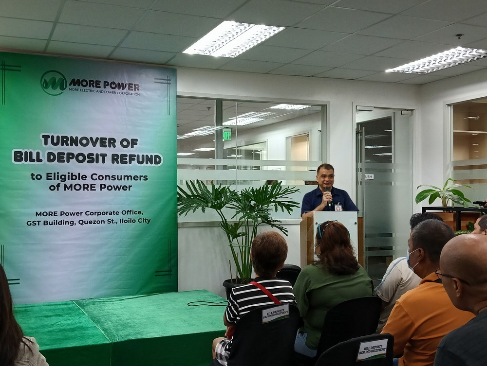 Mr. Jonathan Zarraga, one of the claimants of Bill Deposit Refund, shared his appreciation for the refund and the service of MORE Power.