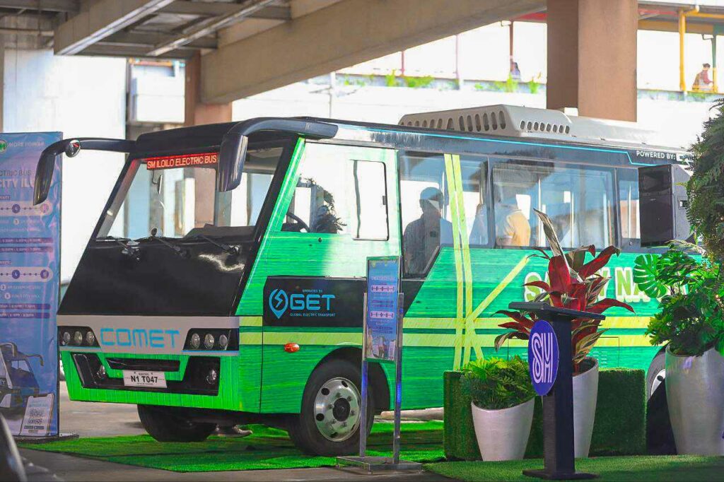 sm iloilo electric bus