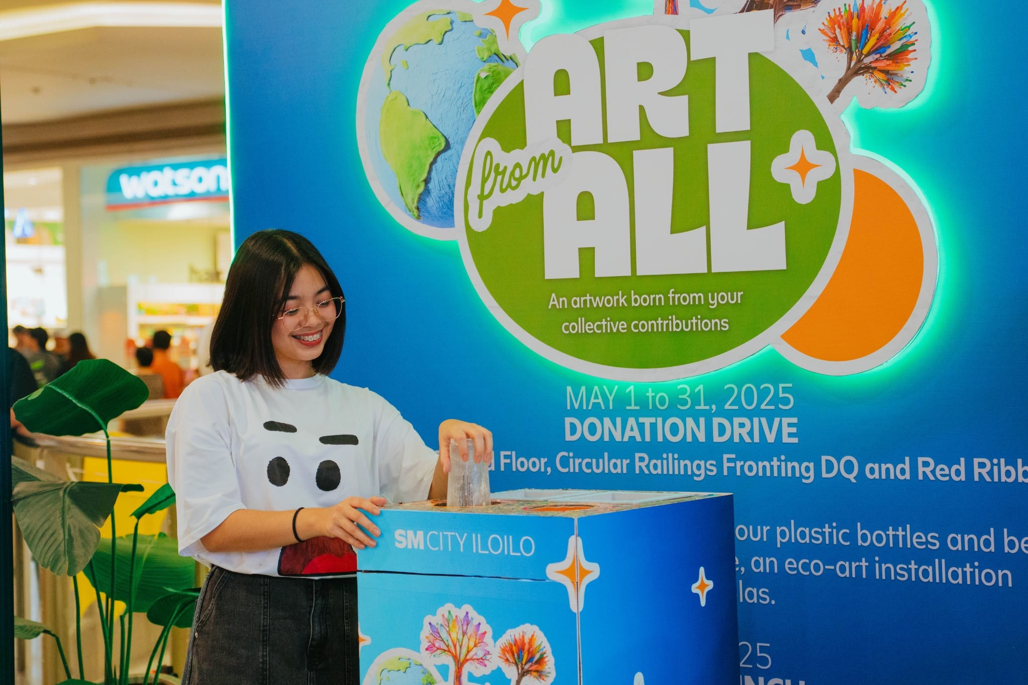 View of SM City Iloilo Introduces Environmental Awareness Campaign with the ...
