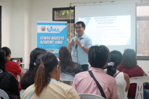 una training session